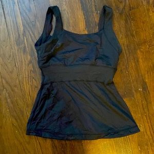 Black tank top